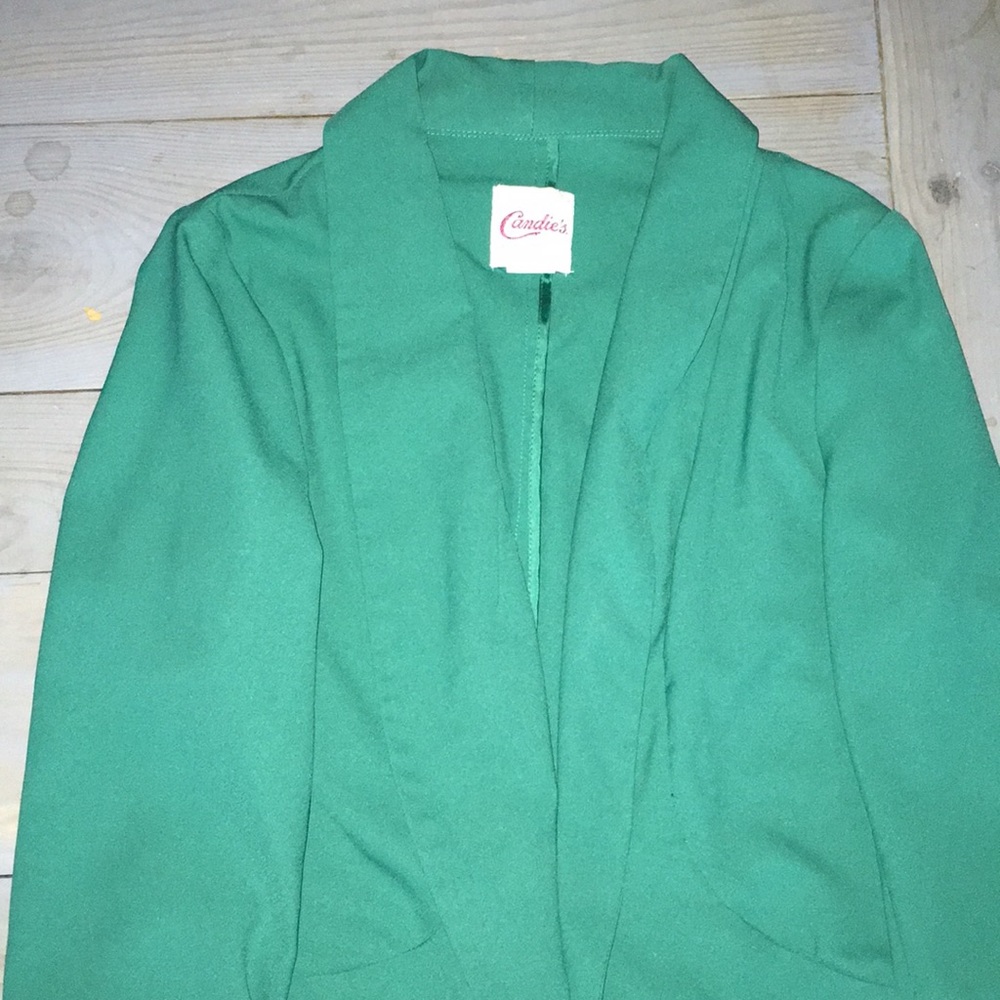 Teal blazer